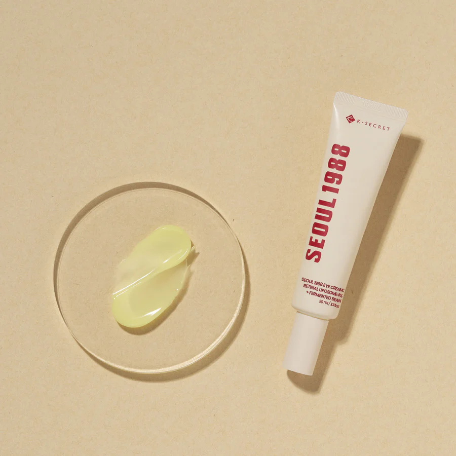 K-SECRET SEOUL 1988 Eye Cream : Retinal Liposome 4% + Fermented Bean - Image 4