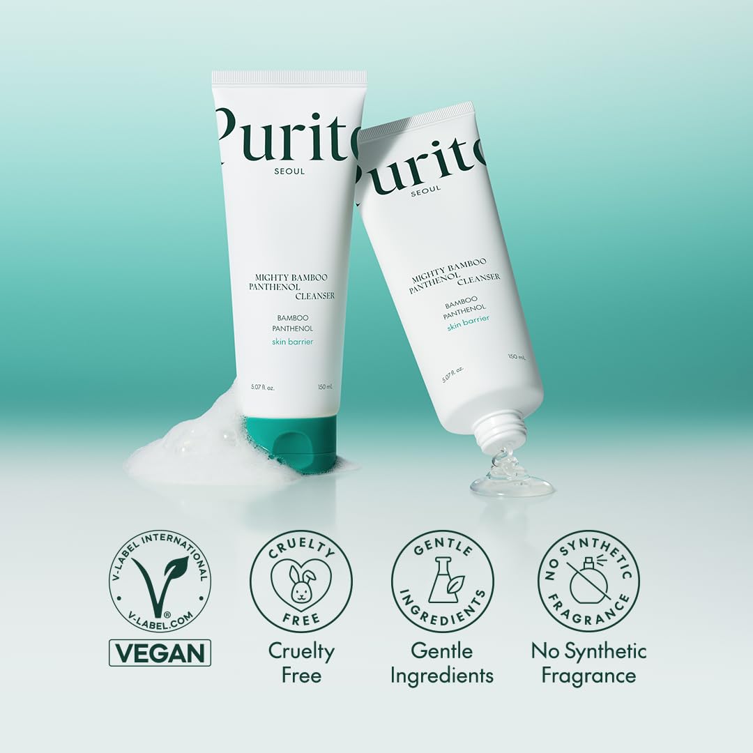 PURITO Mighty Bamboo Panthenol Cleanser 150ml - Image 3