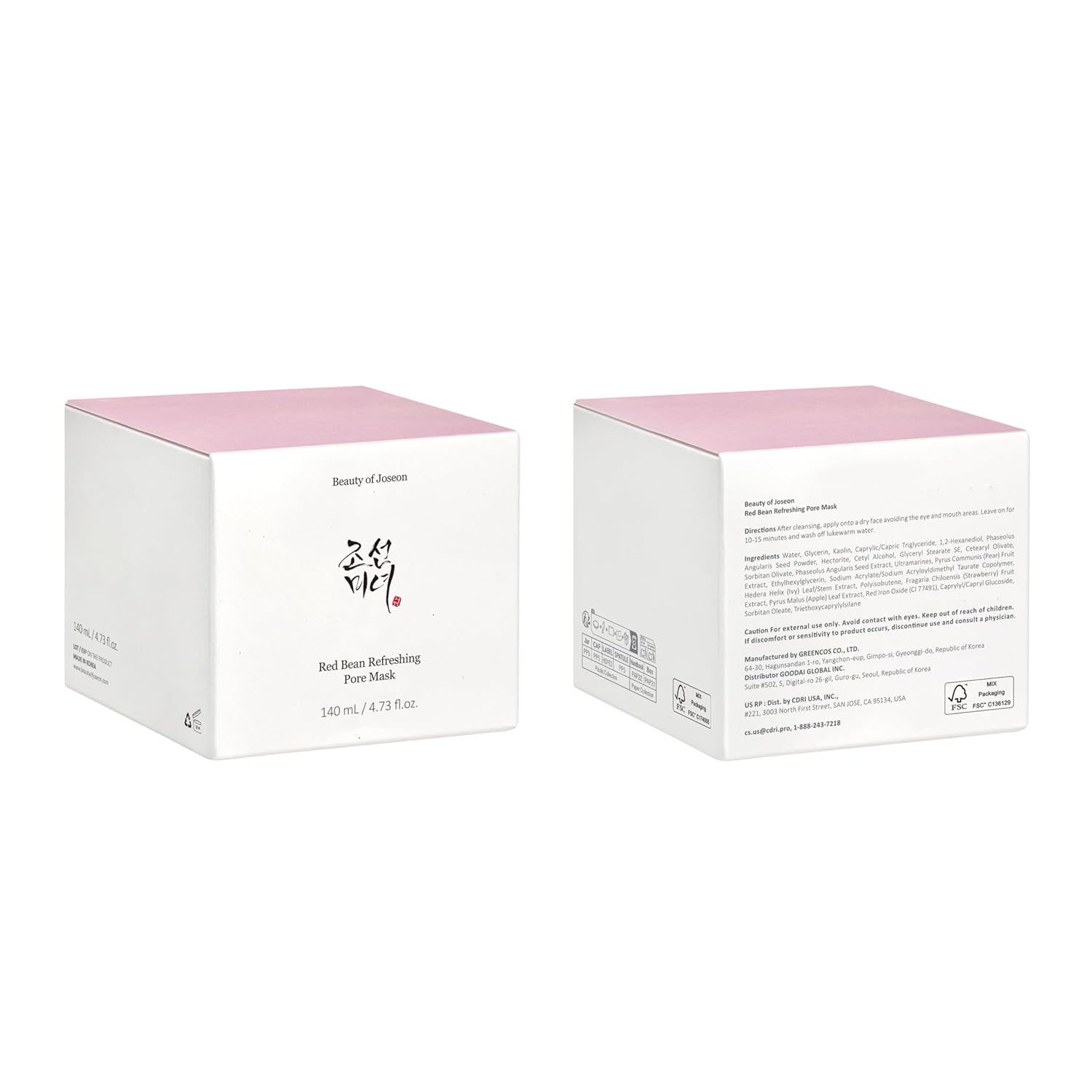 Beauty of Joseon Red Bean Refreshing Pore Mask (140Ml) - Image 7