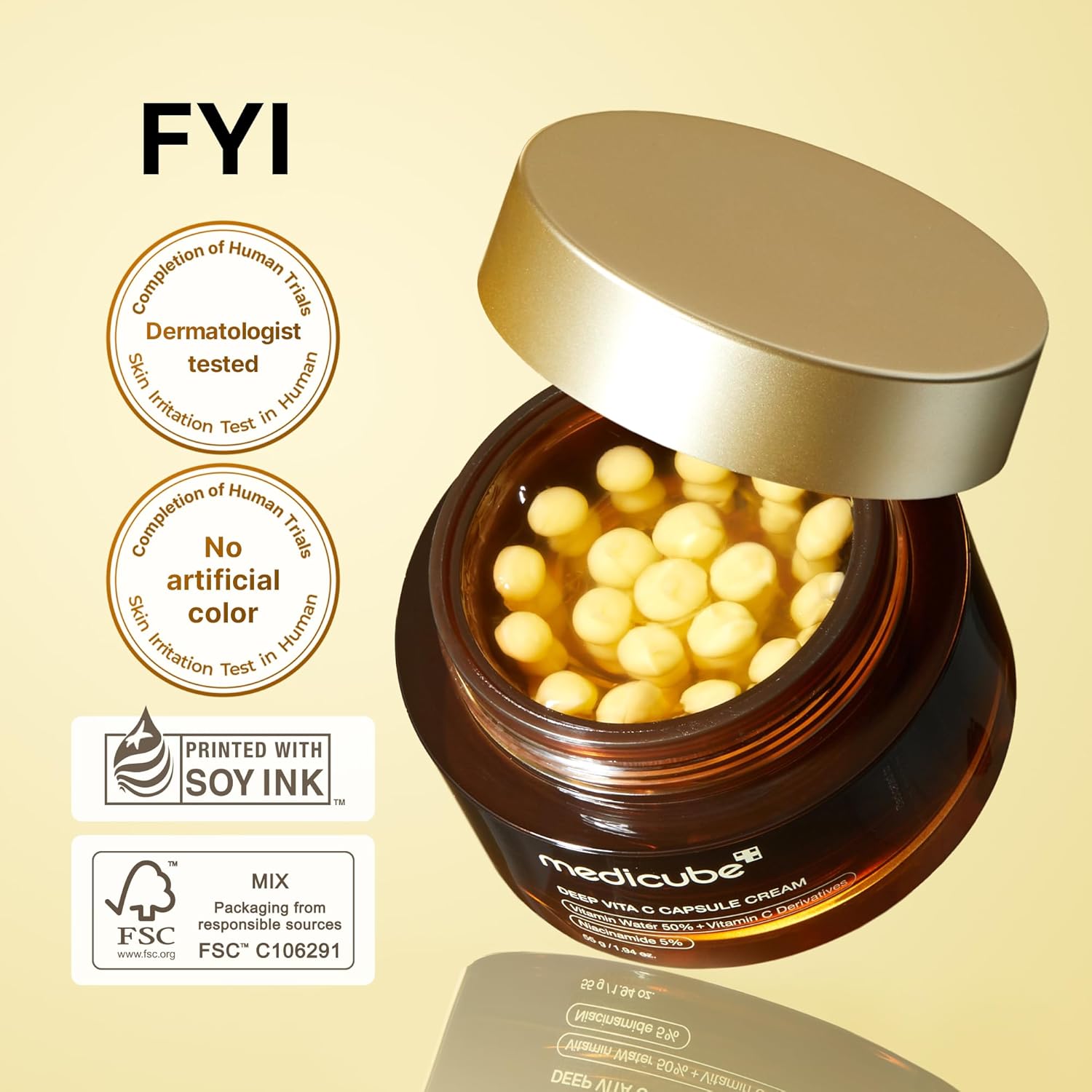 Medicube Deep Vita C Capsule Cream - Image 2