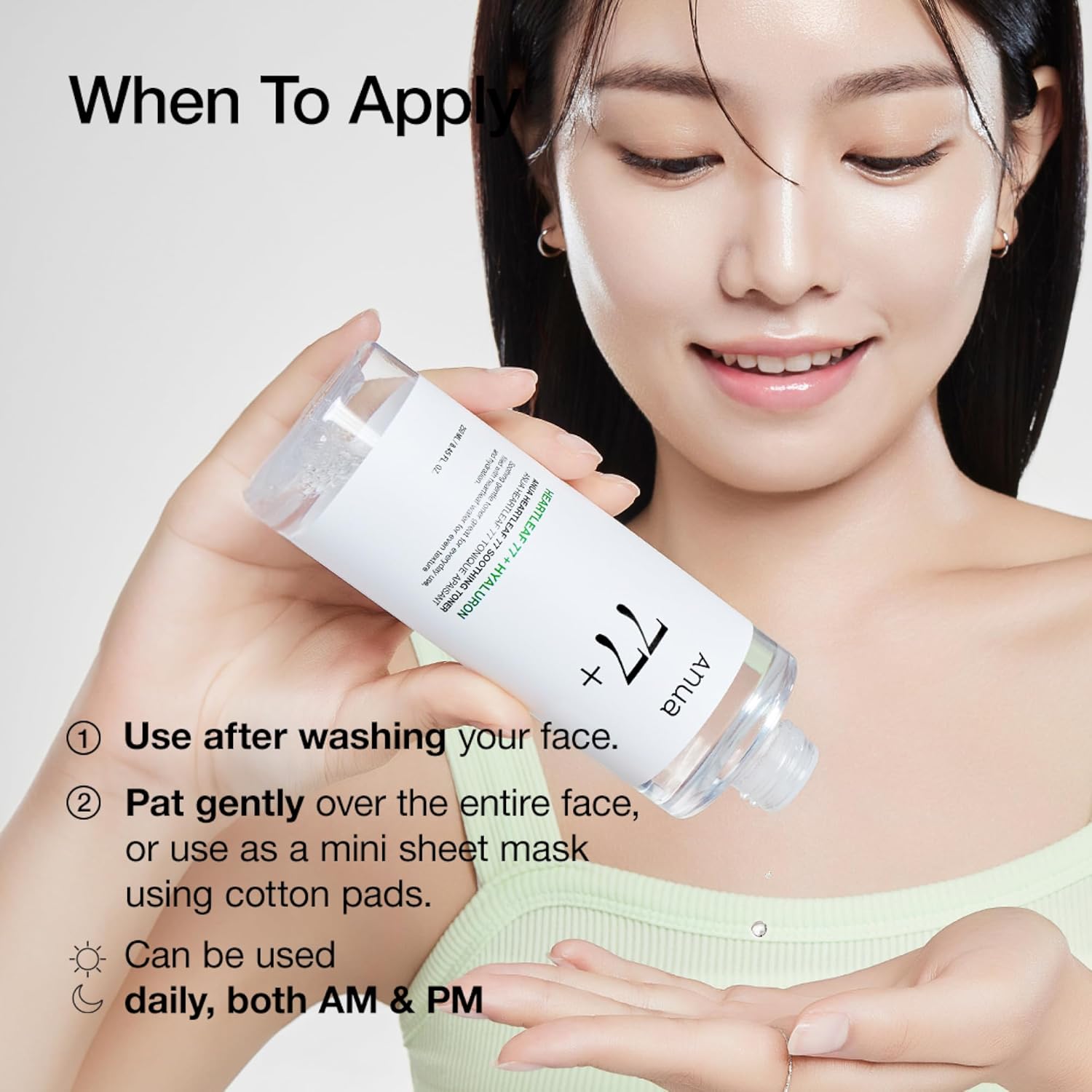 Anua Heartleaf 77% Soothing Toner - 250ml - Image 4