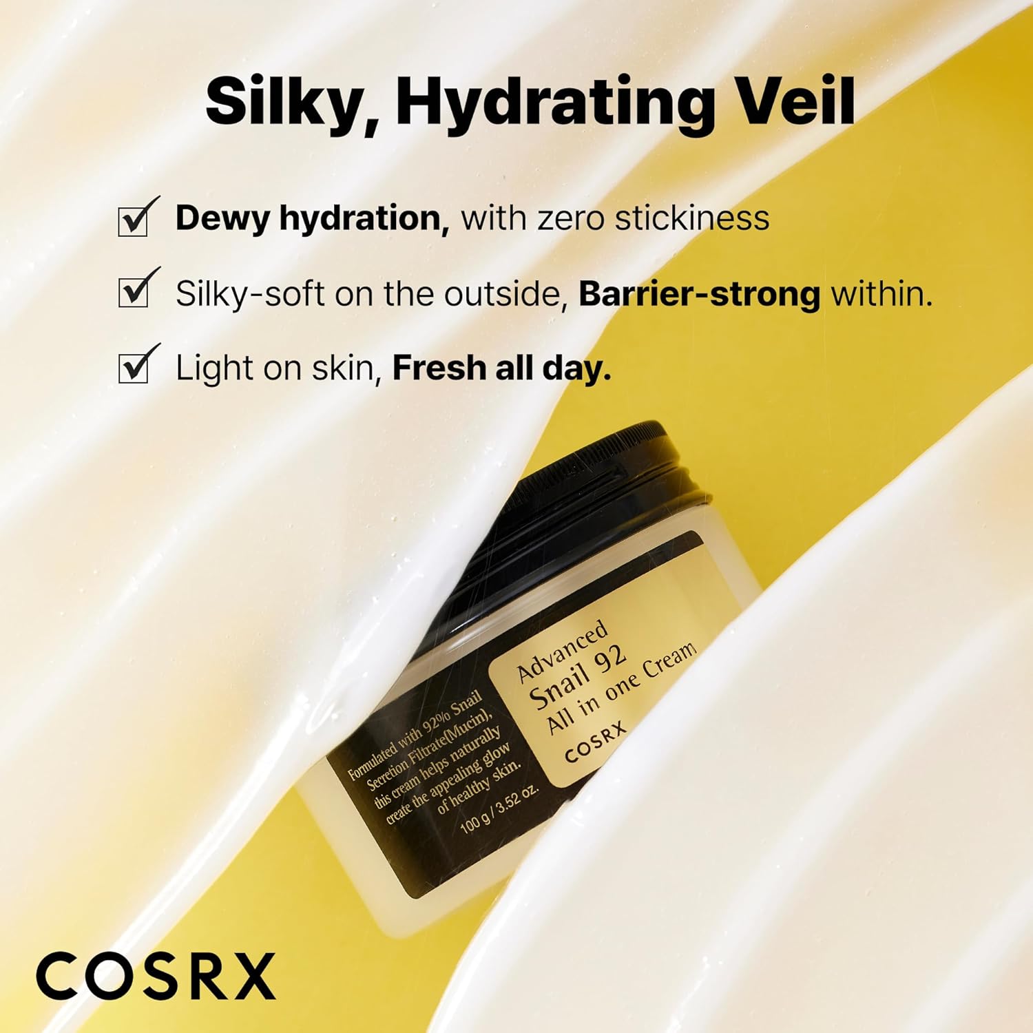 Cosrx Advanced Snail 92 All In One Cream 100gm - Image 9