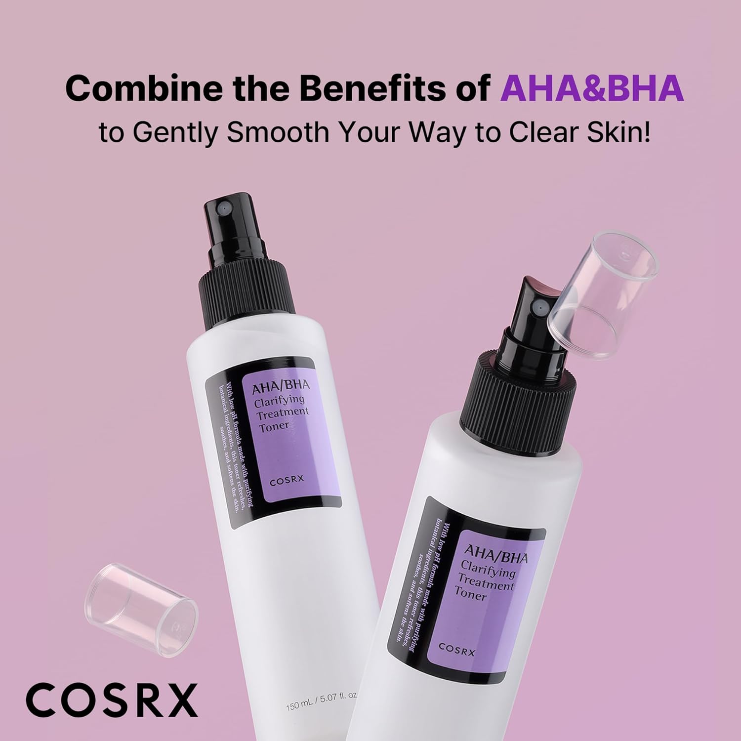 COSRX AHA/BHA Clarifying Treatment Toner 150ml - Image 4