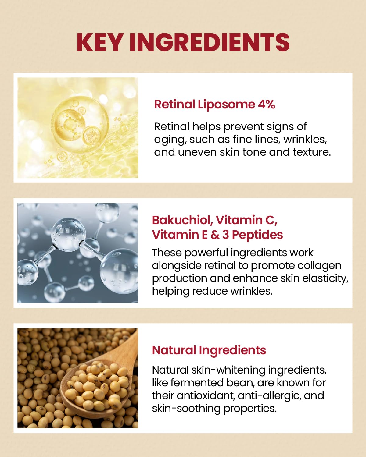 K-SECRET SEOUL 1988 Eye Cream : Retinal Liposome 4% + Fermented Bean - Image 10