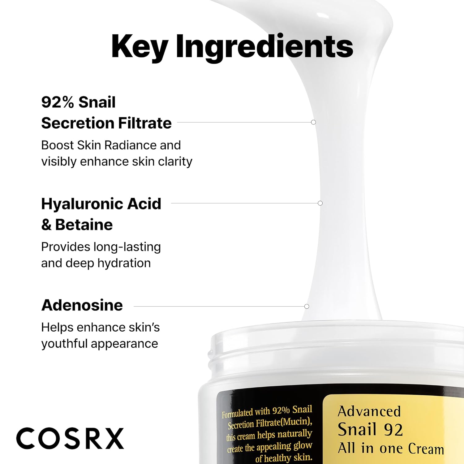 Cosrx Advanced Snail 92 All In One Cream 50gm - Image 8