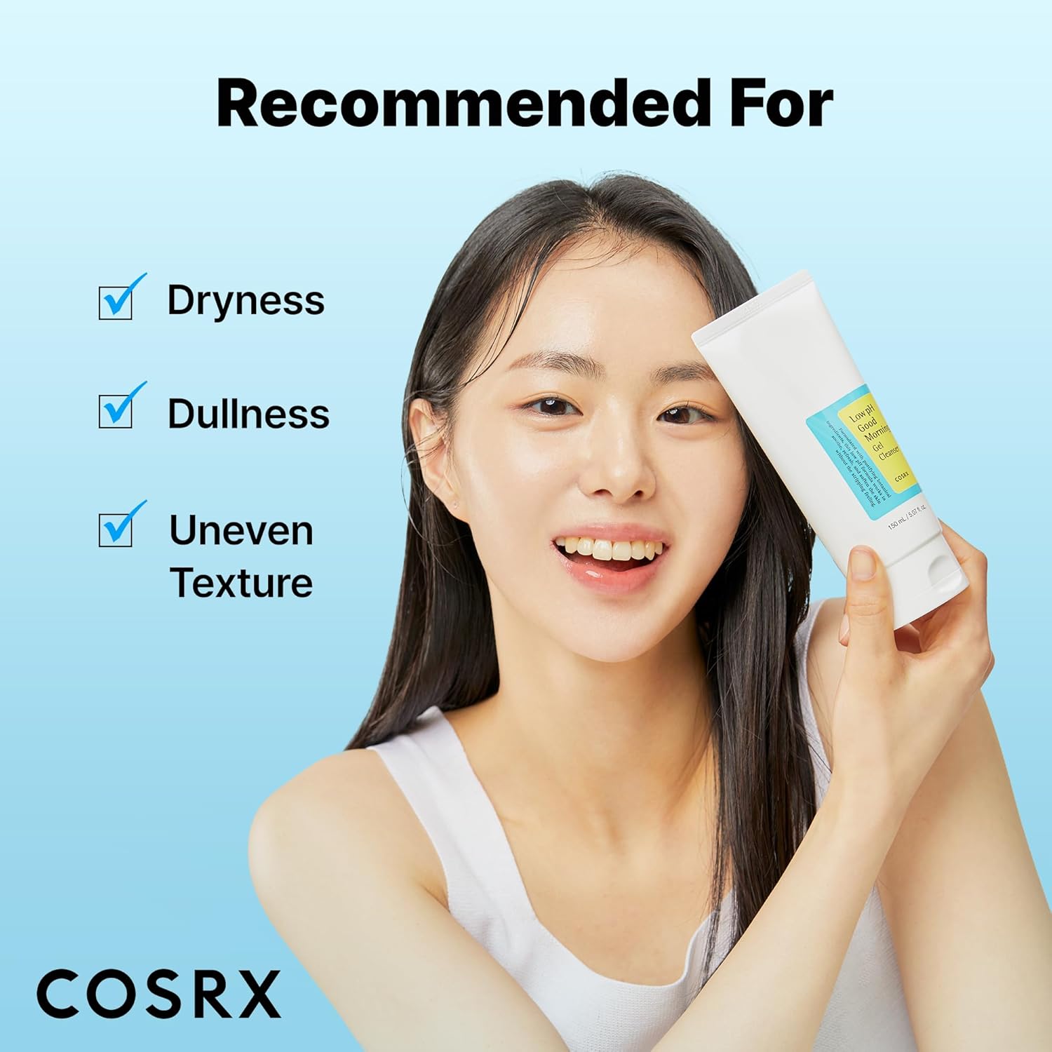 COSRX Low pH Good Morning Gel Face Cleanser 150ml - Image 4