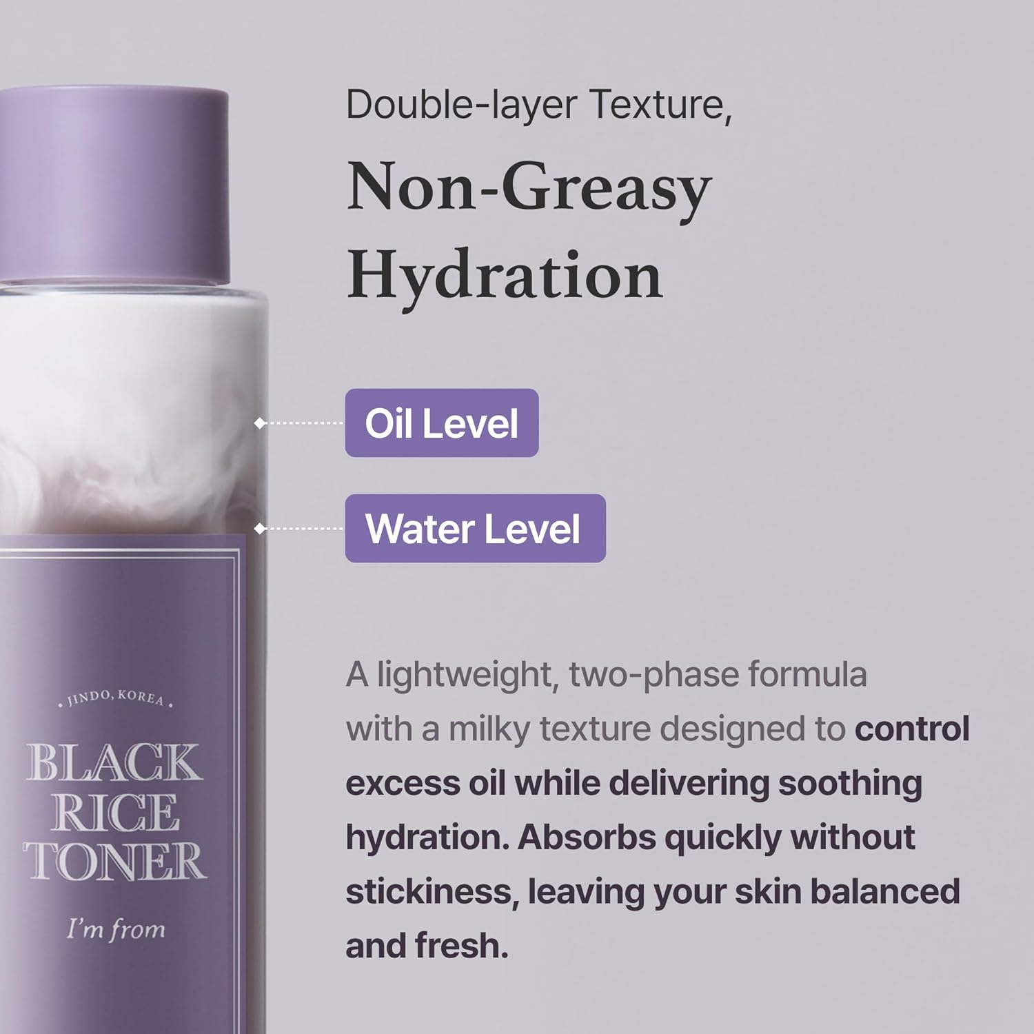 I’M FROM Black Rice Toner Mini 30ml - Image 2