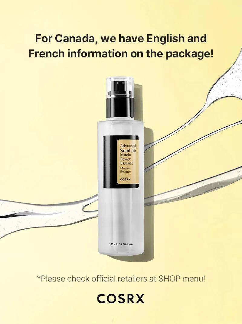 Cosrx Advanced Snail 96 Mucin Power Essence 100ml - Image 2