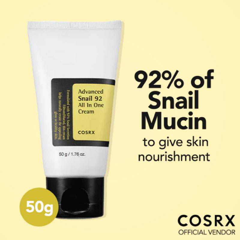 Cosrx Advanced Snail 92 All In One Cream 50gm - Image 10