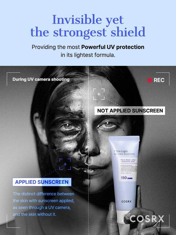 Cosrx Ultra-Light Invisible Sunscreen SPF50 PA++++ (50ml) - Image 14