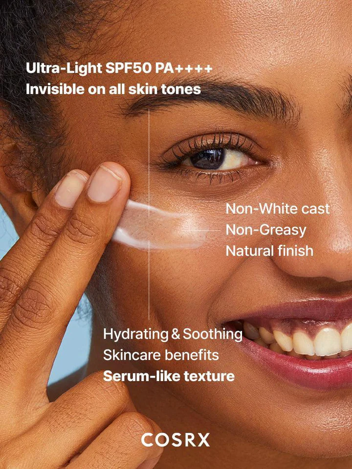 Cosrx Ultra-Light Invisible Sunscreen SPF50 PA++++ (50ml) - Image 13