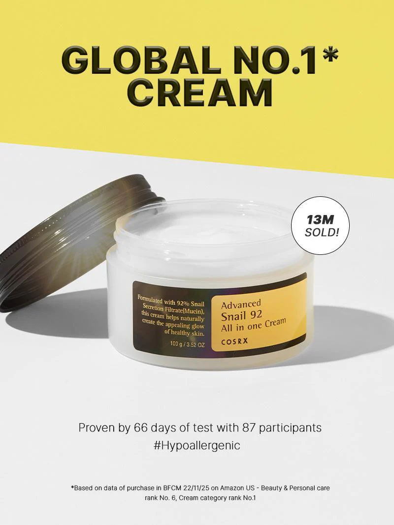 Cosrx Advanced Snail 92 All In One Cream 100gm - Image 2