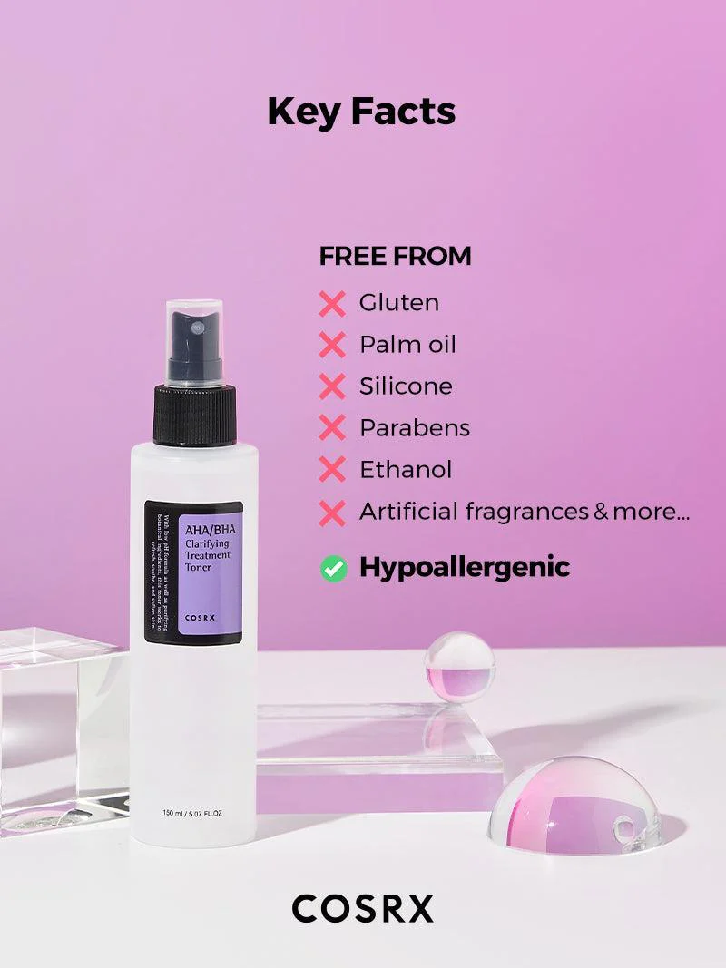 COSRX AHA/BHA Clarifying Treatment Toner 150ml - Image 2
