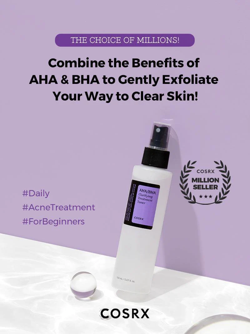 COSRX AHA/BHA Clarifying Treatment Toner 150ml - Image 15